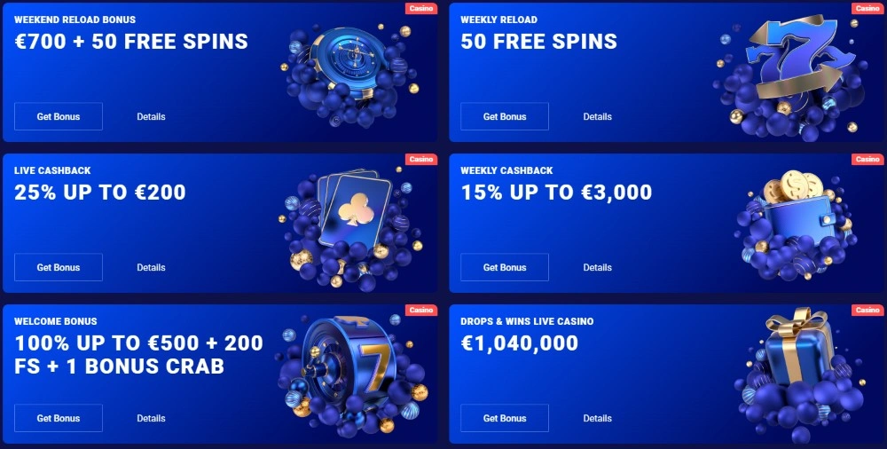 Frumzi Casino Boni